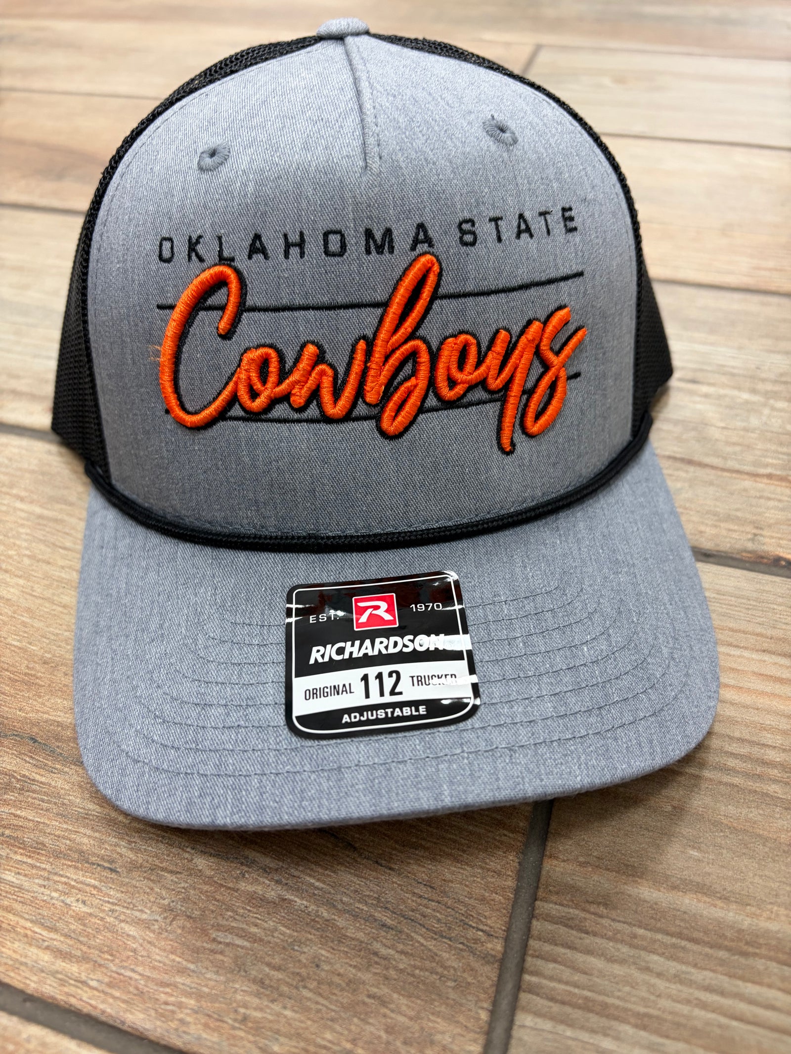 Oklahoma State Cowboys Script Lined Hat