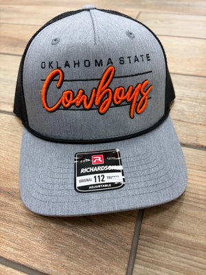 Oklahoma State Cowboys Script Lined Hat