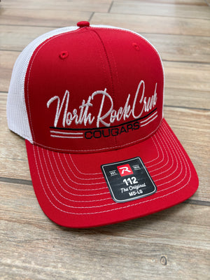 North Rock Creek Cougars Script Triple Lined Hats