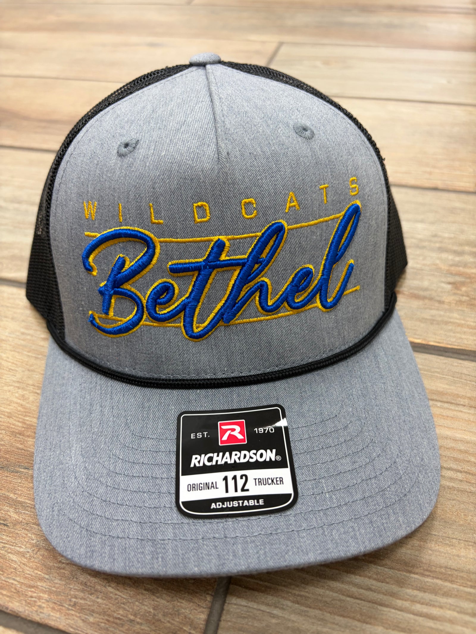 Bethel Wildcats Script Lined Hat