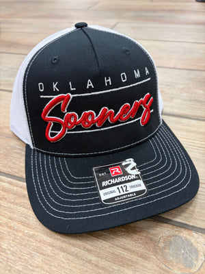 Oklahoma Sooners Script Lined Hat