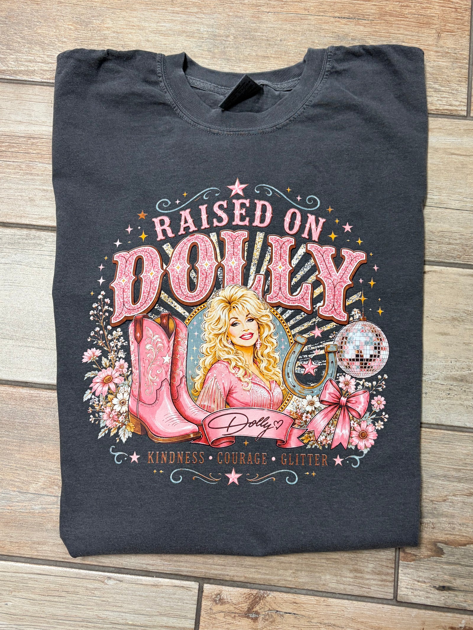Raised on Dolly Graphic Tee