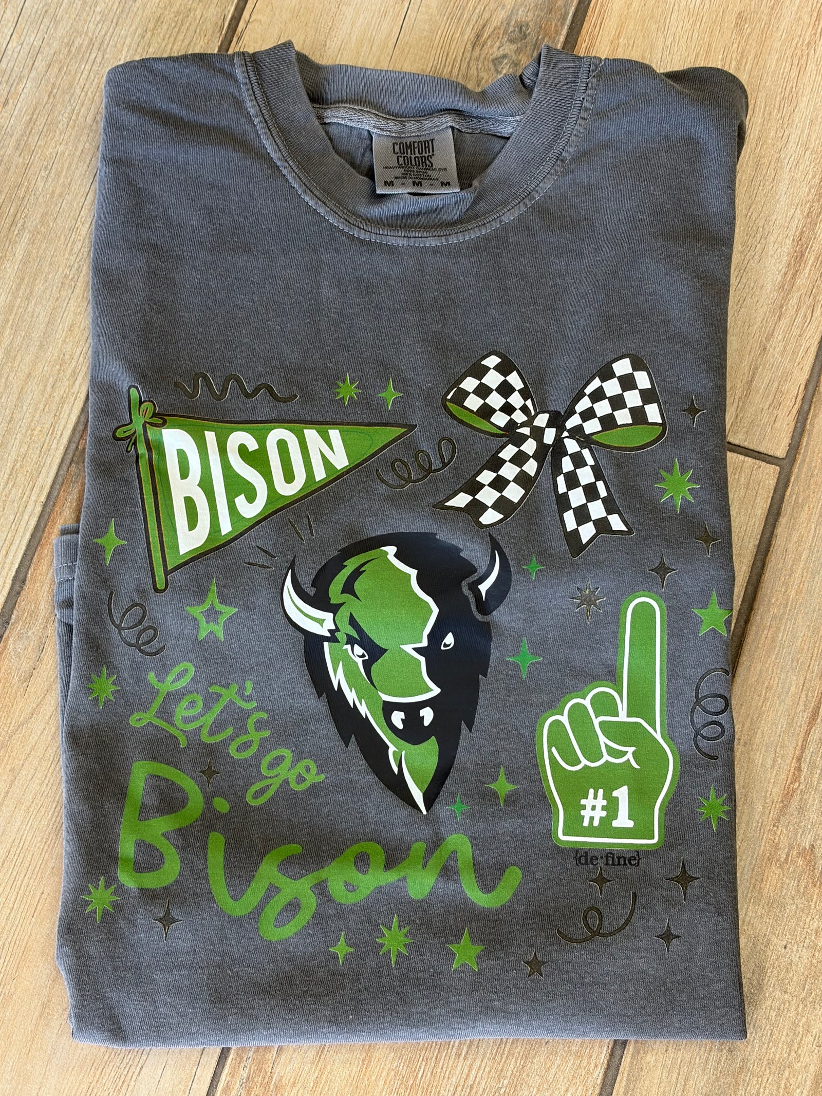 OBU Bison Collage Graphic Tee