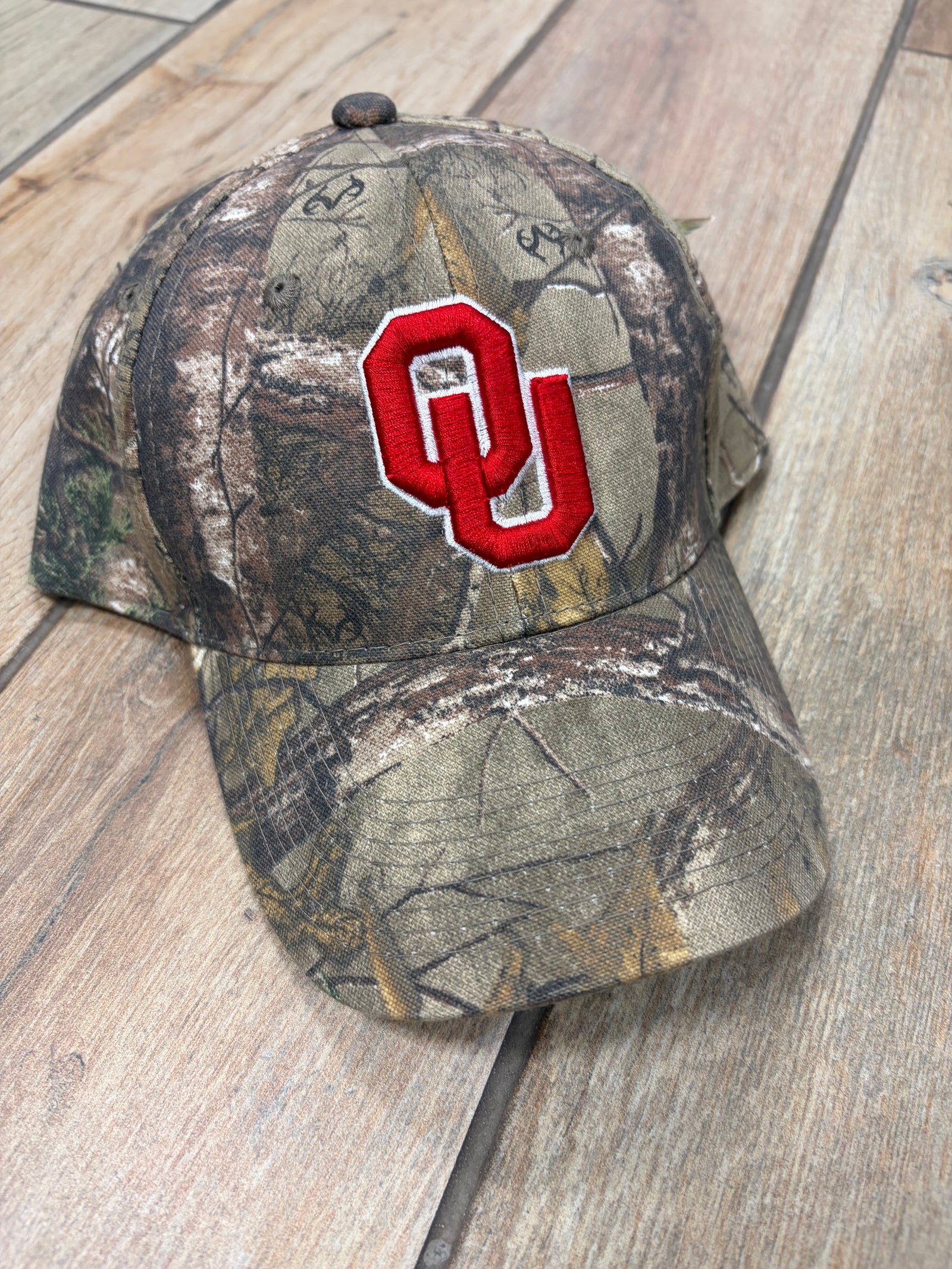 OU Realtree Camo Unstructured Snapback Hat
