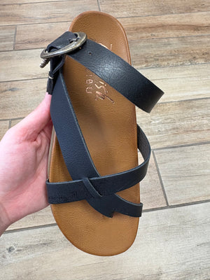 Blowfish Lilac Slide Sandal in Walnut or Black