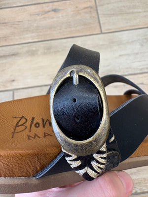 Blowfish Lilac Slide Sandal in Walnut or Black