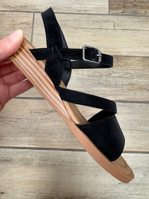 Blowfish Arrow Strappy Sandal in Black or Taupe