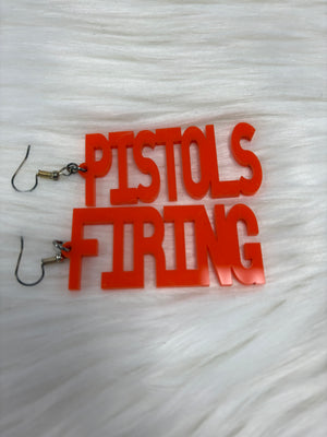 Oklahoma State Earrings