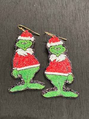 Grinch Earrings