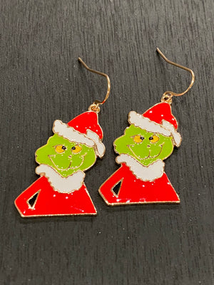 Grinch Earrings