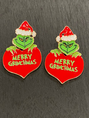 Grinch Earrings