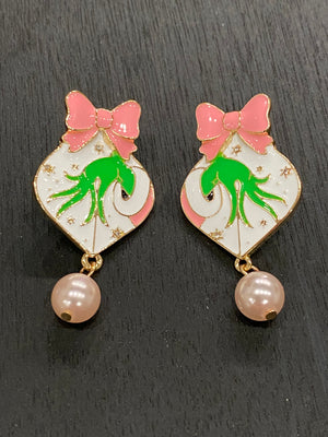 Grinch Earrings