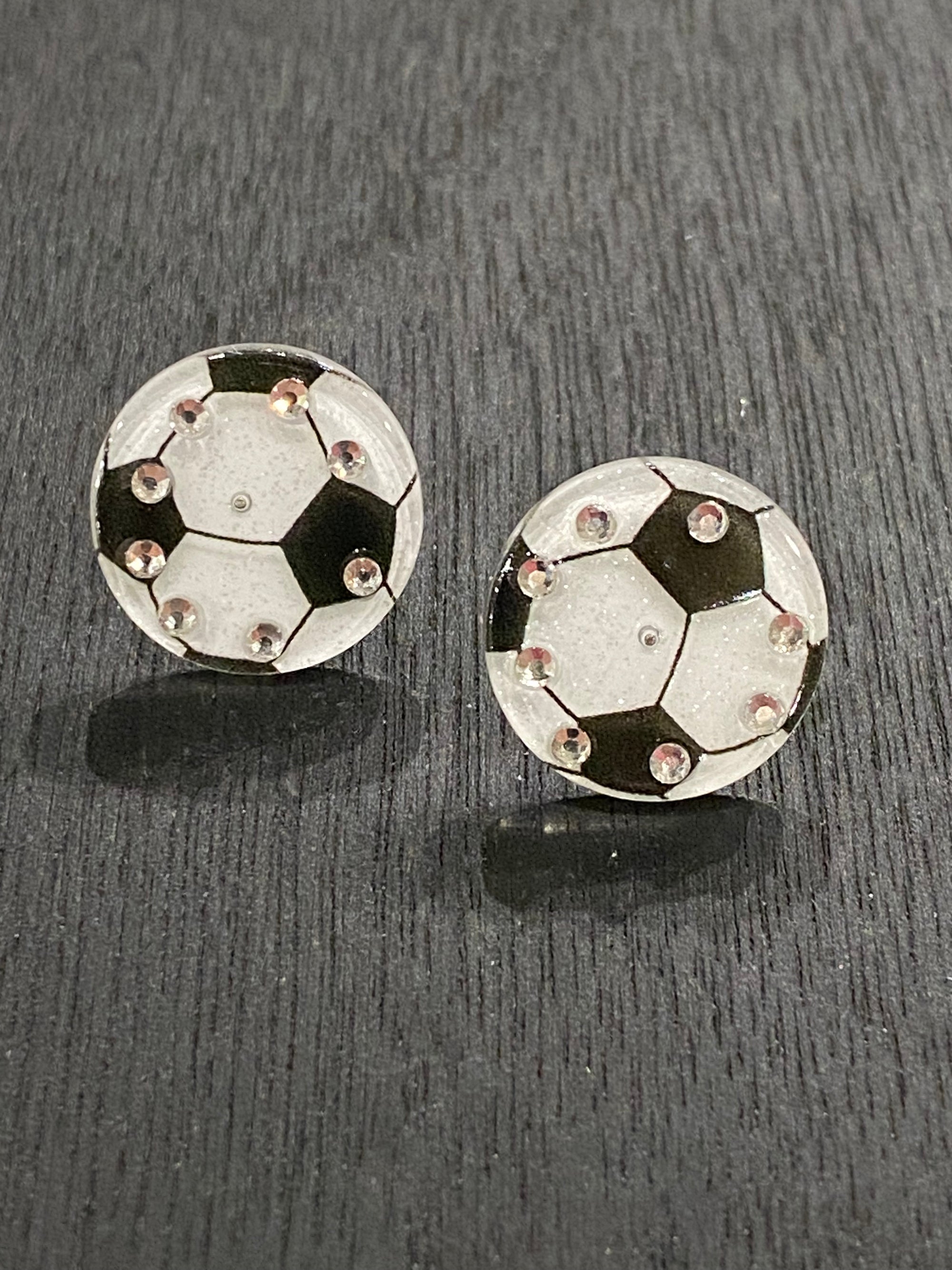 Soccer Earrings
