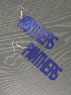 Wildcats and Panthers Earrings