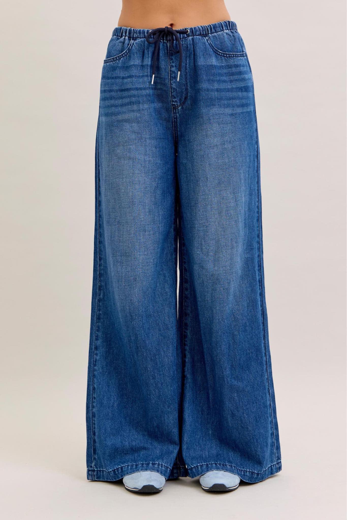 Judy Blue HW Palazzo Pants in Regular & Curvy