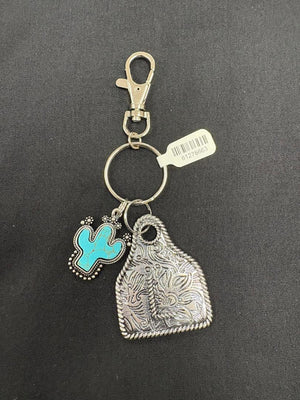 Western Initial Keychains