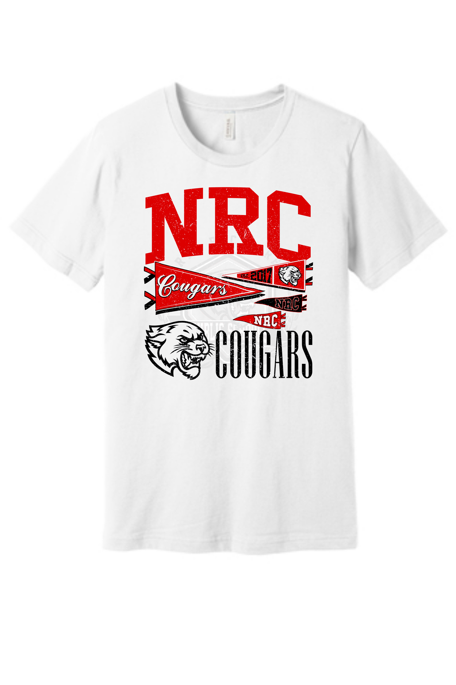 NRC Football Boosters Fundraiser Pennant Tee
