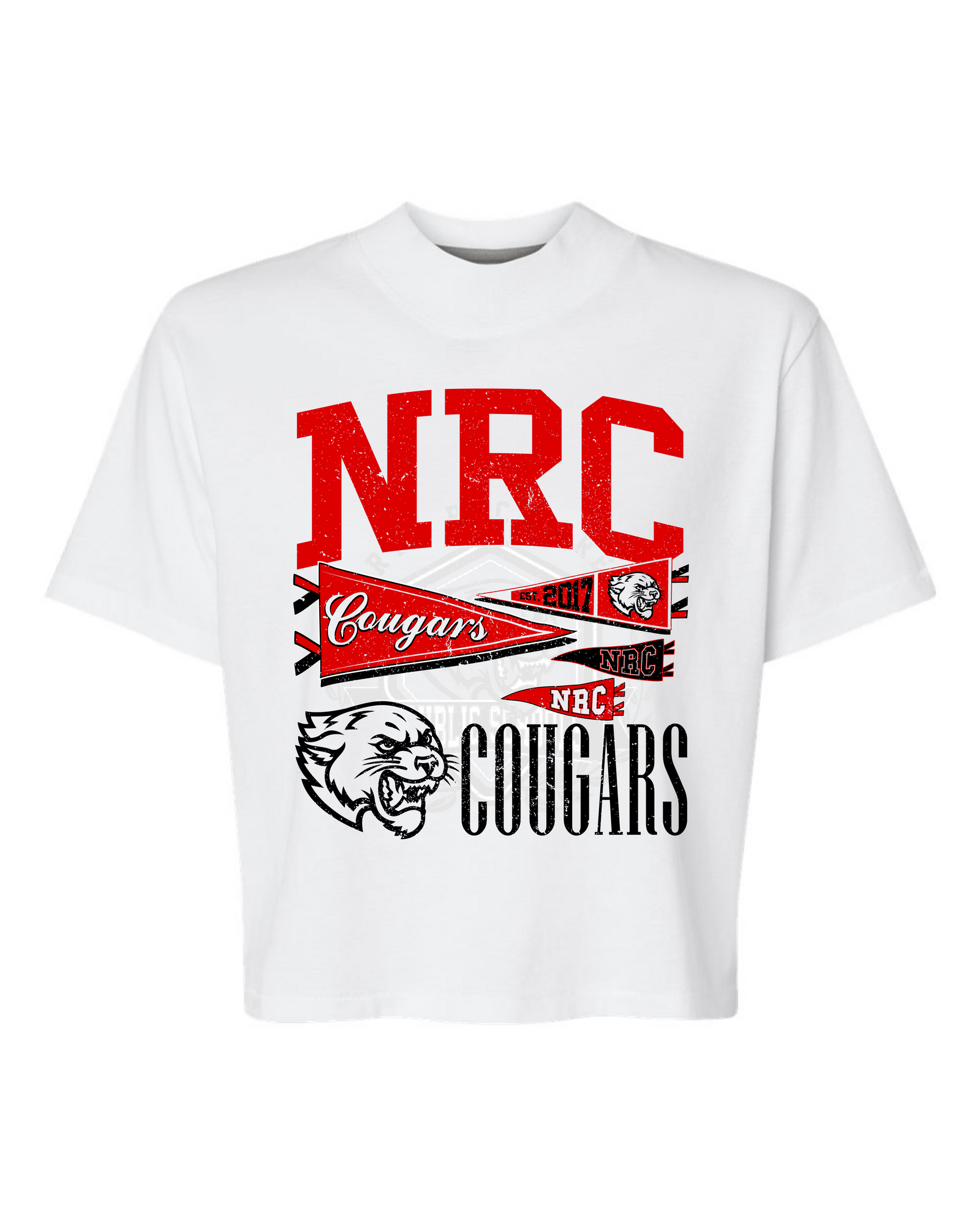 NRC Football Boosters Fundraiser Pennant Tee