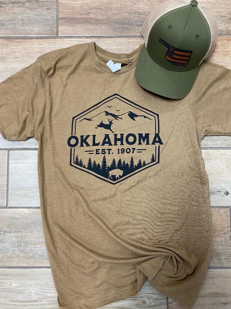 Oklahoma EST. 1907 Graphic Tee or Sweatshirt