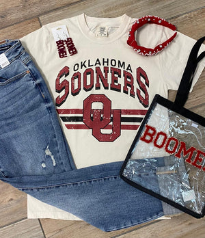 Oklahoma Sooners Vintage Tee or Sweatshirt