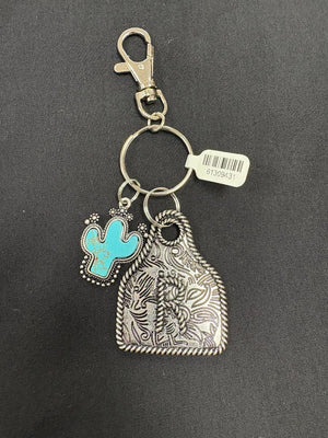 Western Initial Keychains