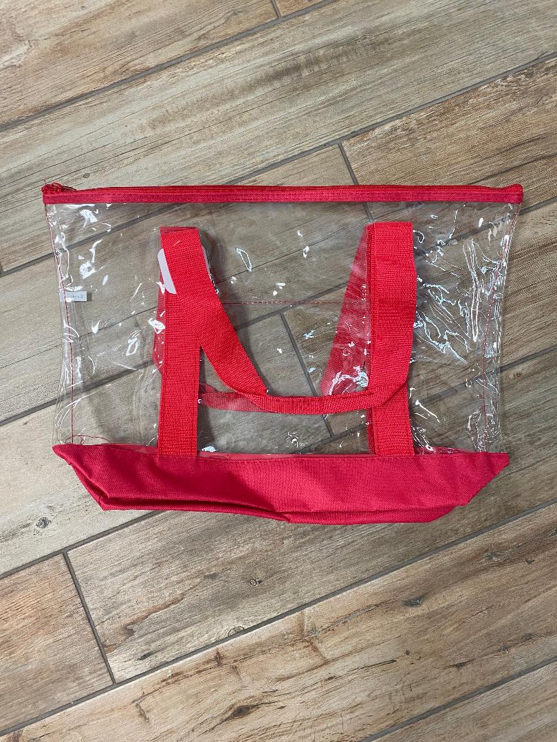 CLEARANCE Clear Totes & Backpacks