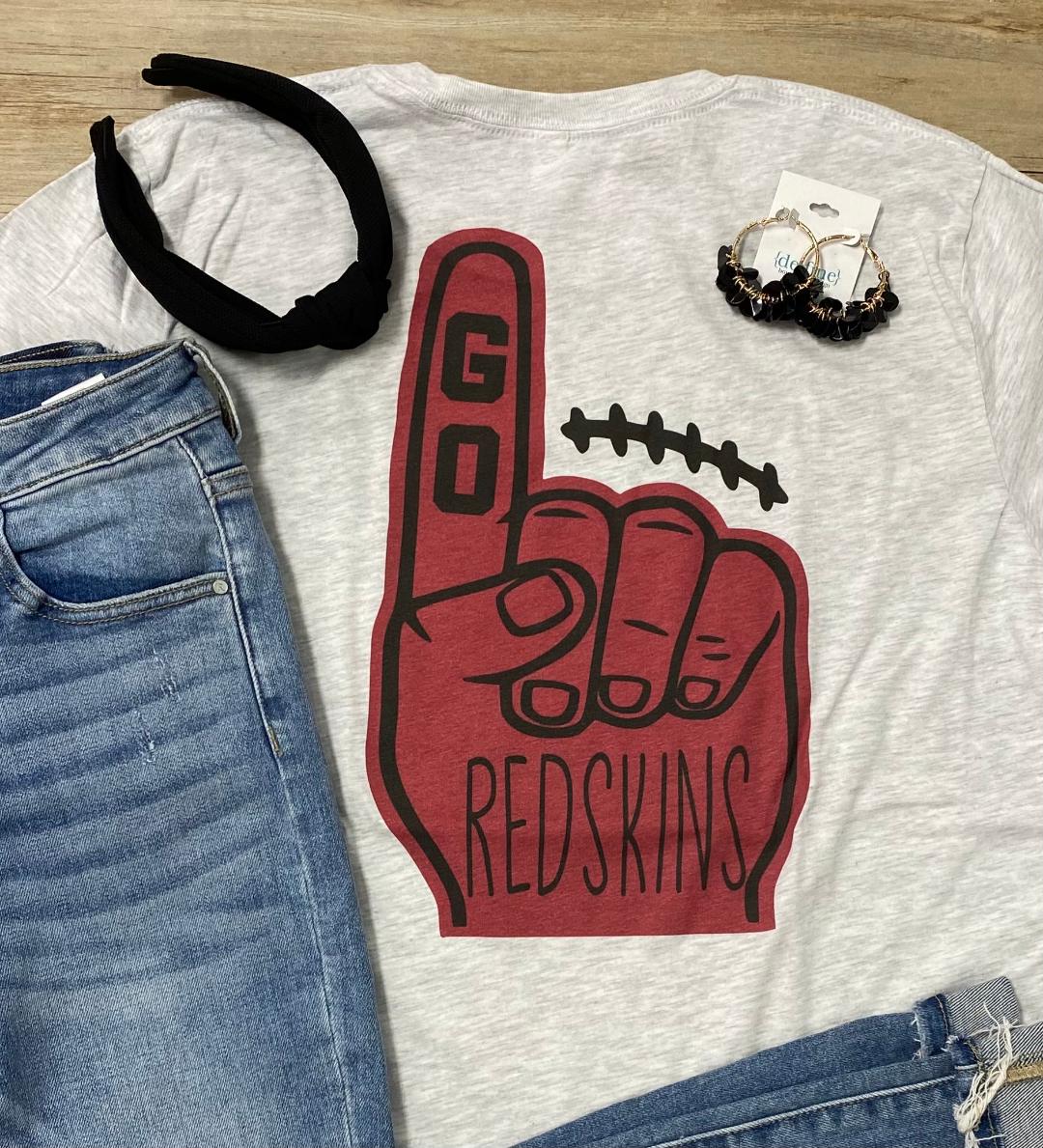 Redskins Foam Finger Graphic Tee