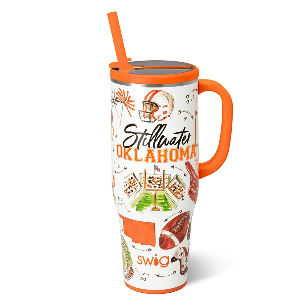Swig Tailgates In Stillwater Mega Mug 40oz
