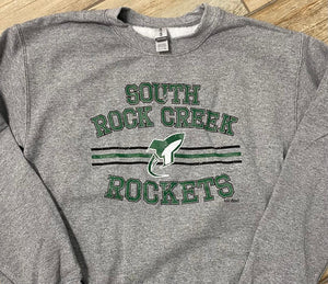 South Rock Creek Rockets Lined Graphic Tee or Sweatshirt