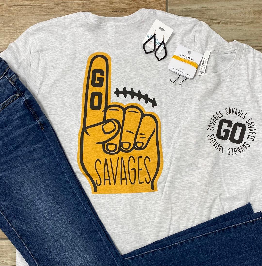 Savage Foam Finger Graphic Tee