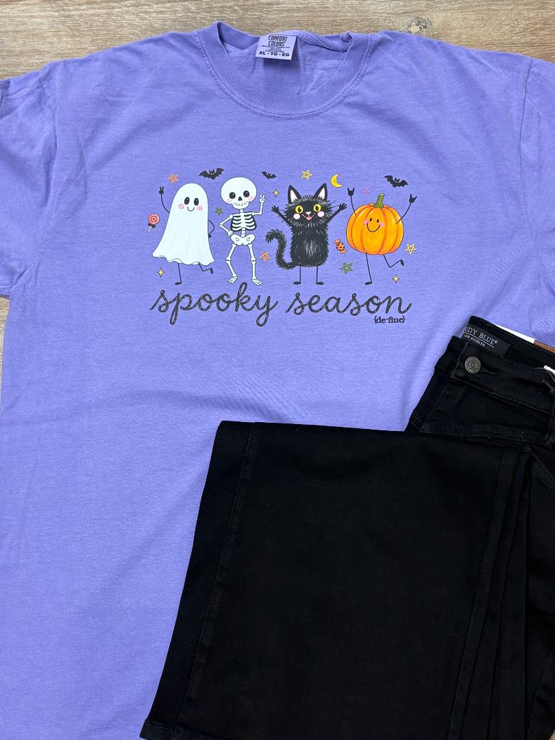 Spooky Season Doodles Graphic Tee