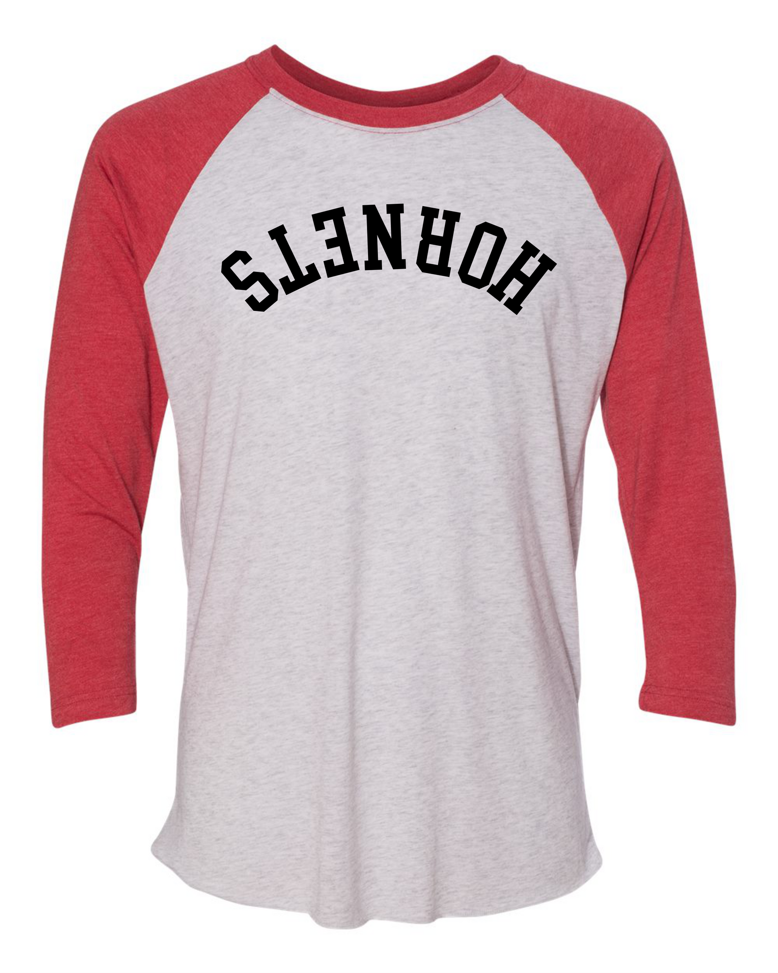 Hornets Upside Down Raglan Tee