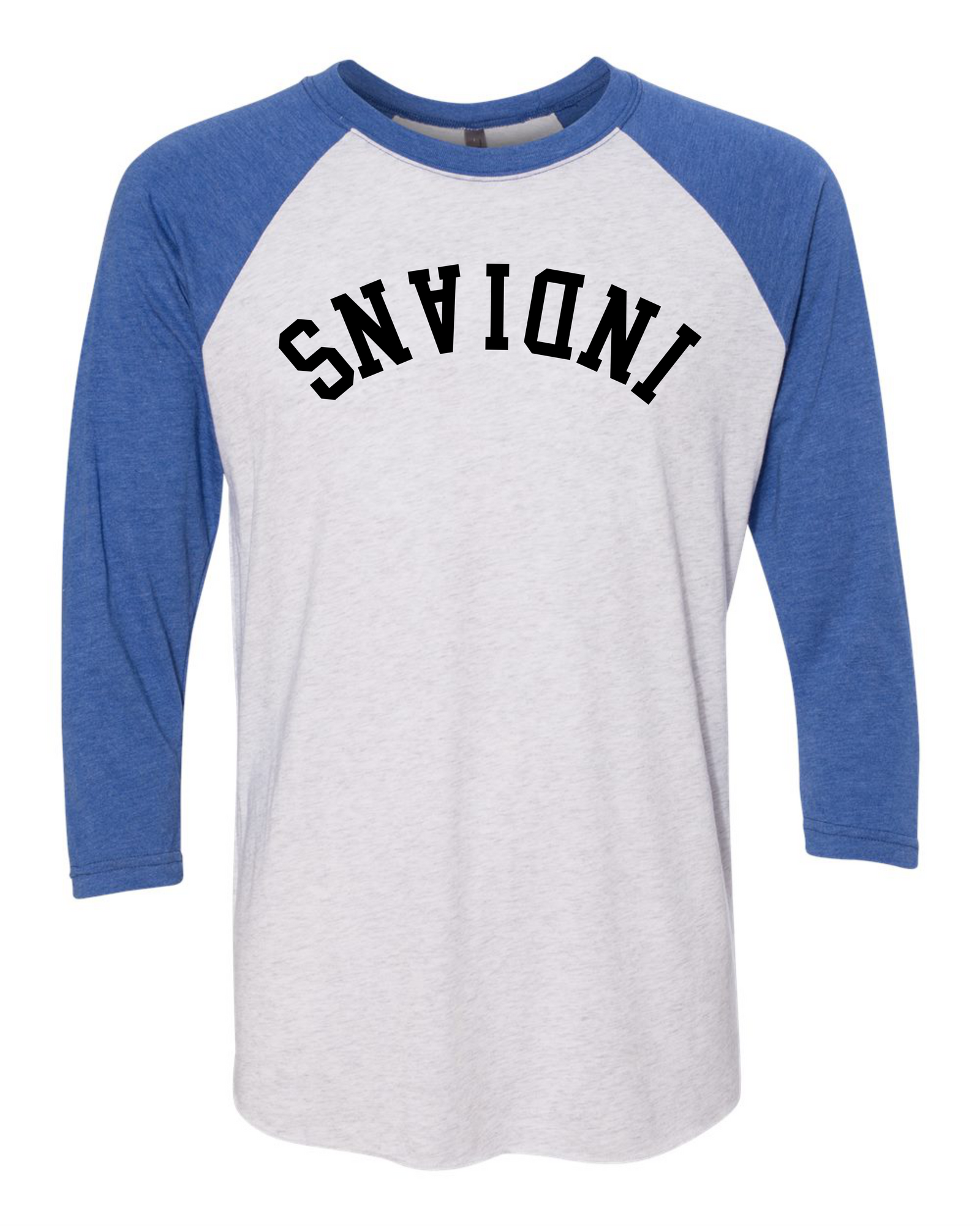 Indians Upside Down Raglan Tee