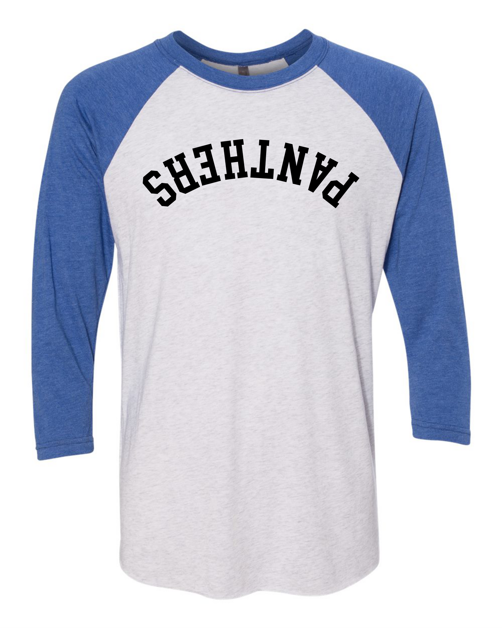 Panthers Upside Down Raglan Tee