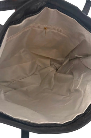 The TOTE BAG in Black or Hot Pink