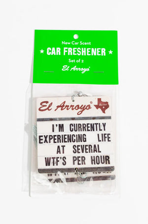 El Arroyo Car Freshies and Coasters