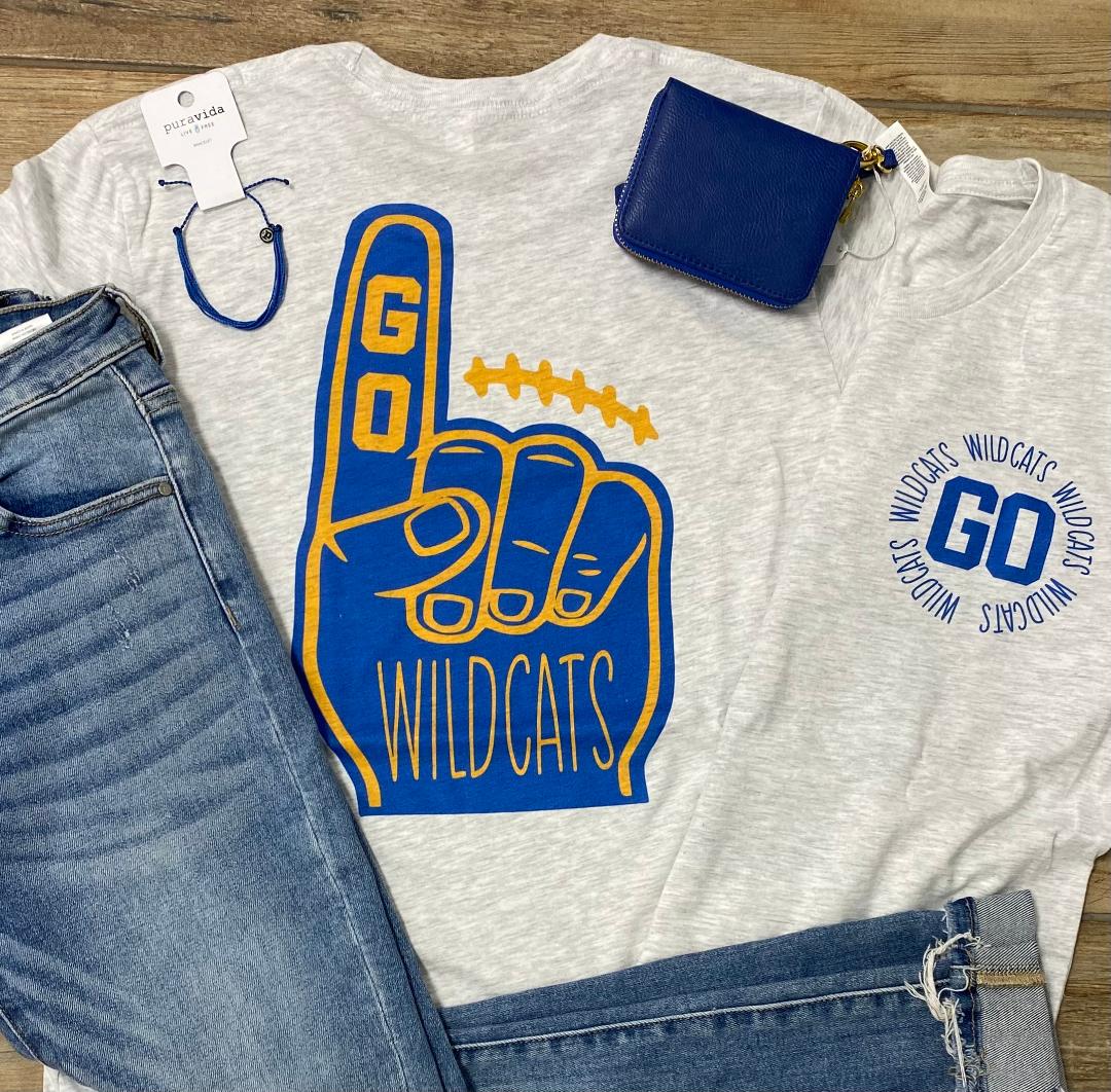 Wildcats Foam Finger Graphic Tee