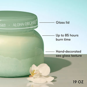 Capri Blue Aloha Orchid Artisan Luce d'Almalfi Signature Candle