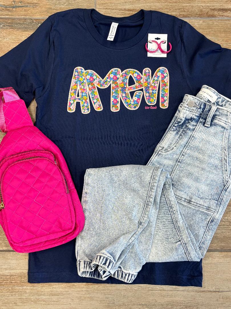 Amen Floral Tee