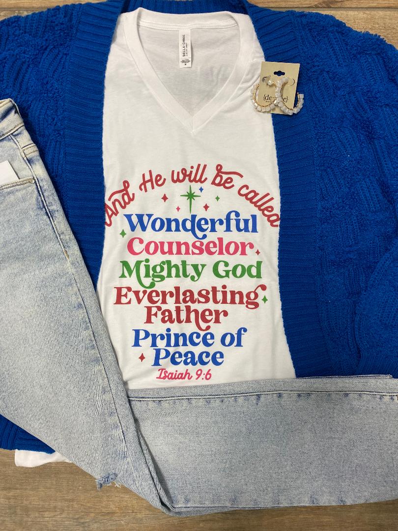 Wonderful Counselor Graphic Tee