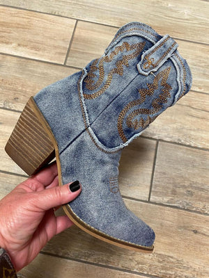 Arider Denim Booties