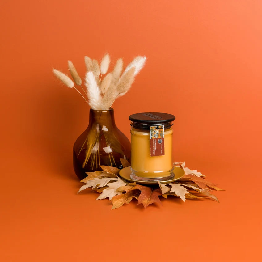 Bridgewater Autumn Gold 8oz Jar Candle