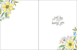 You Make the World a Better Place Greeting Card