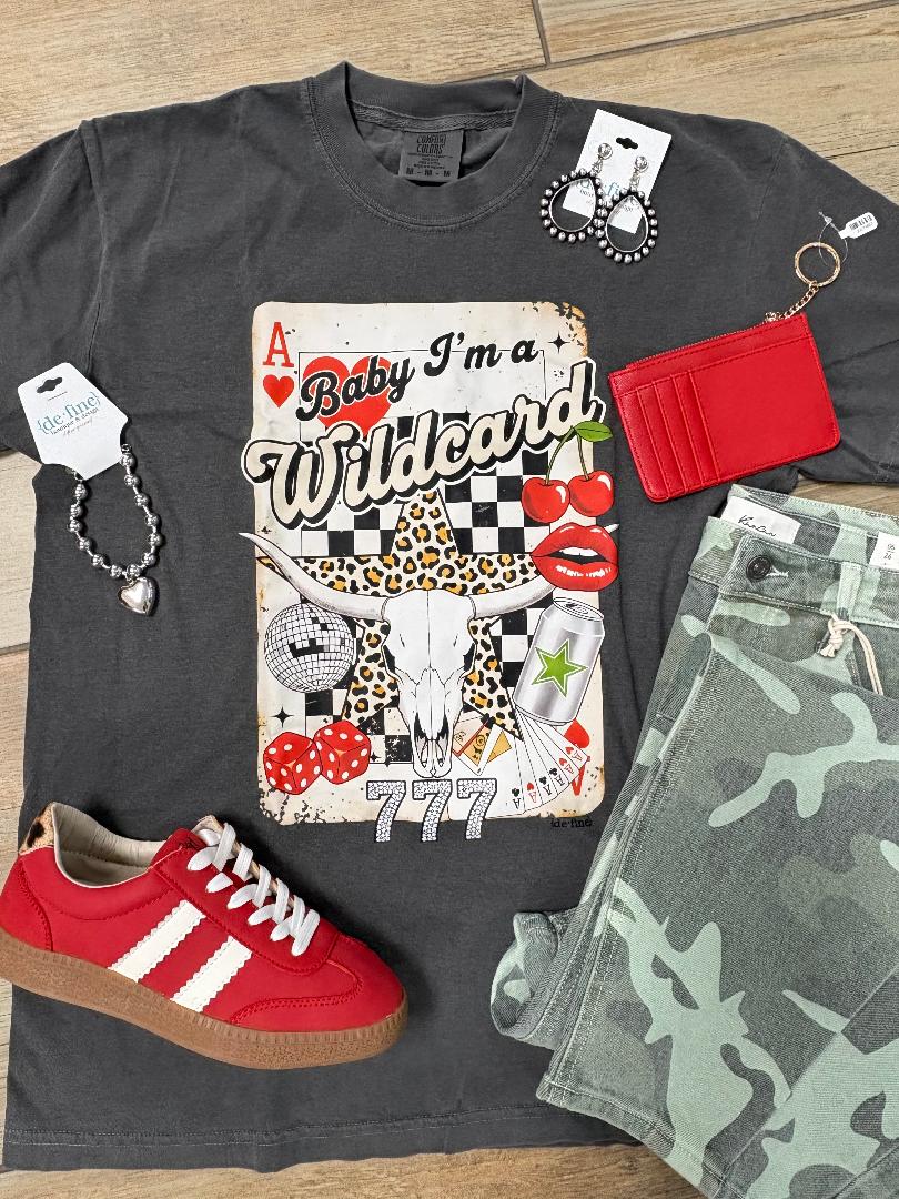 Baby I'm a Wild Card Graphic Tee