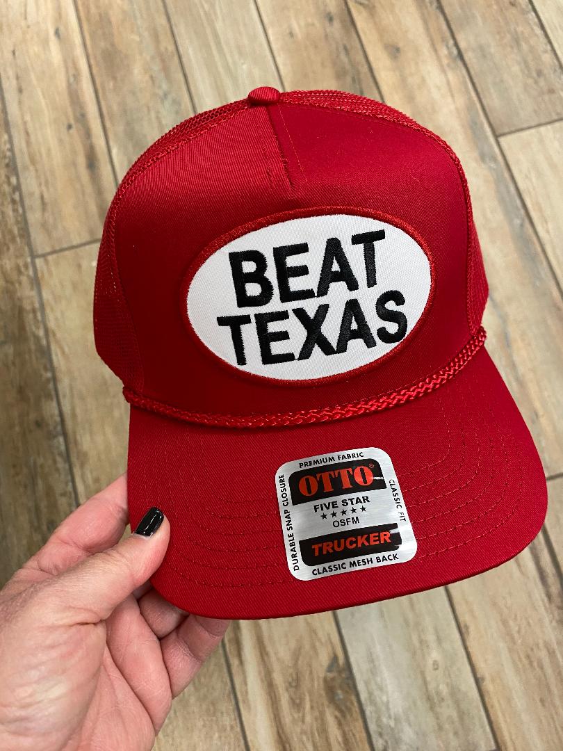 BEAT TEXAS Patch Hat - Just like Barry's!