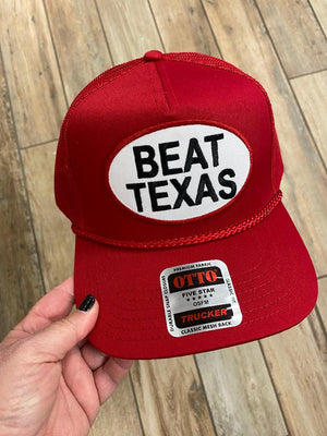 BEAT TEXAS Patch Hat - Just like Barry's!