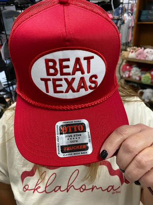 BEAT TEXAS Patch Hat - Just like Barry's!