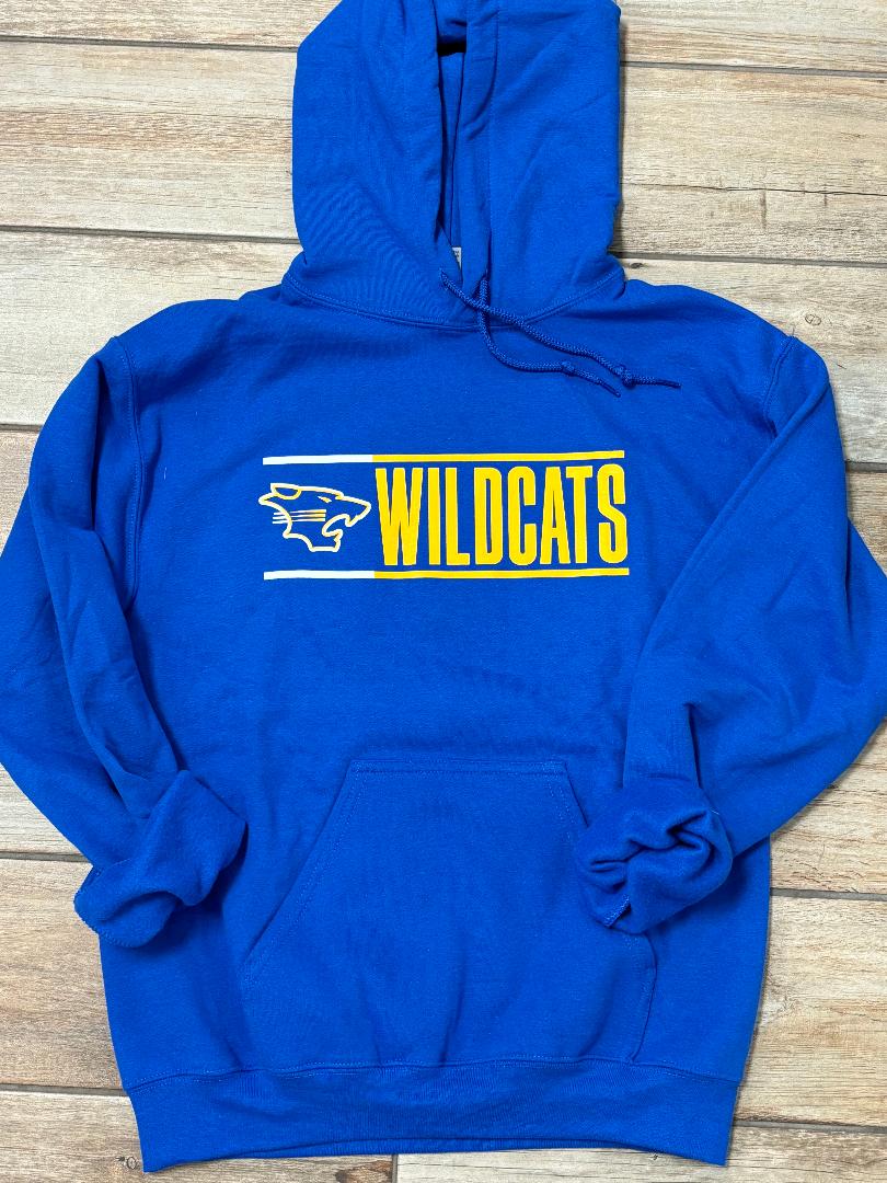 Bethel Wildcat Rectangle Mascot Tee and Sweatshirt