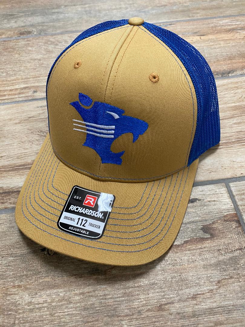 Richardson 112 Trucker Hat with Bethel Wildcat Head