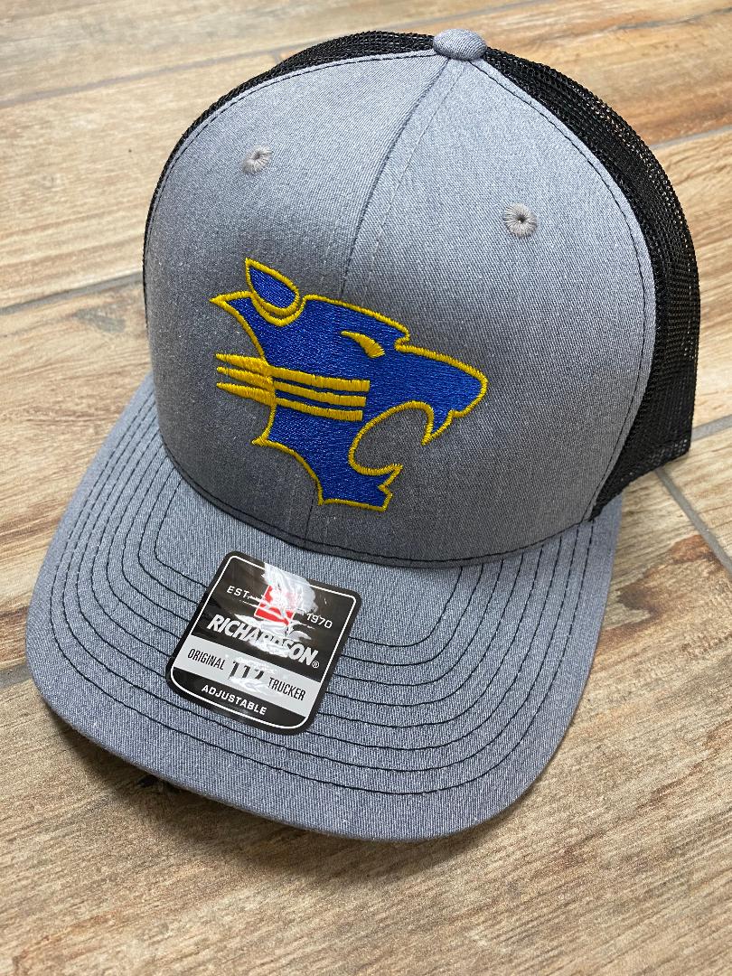 Richardson 112 Trucker Hat with Bethel Wildcat Head